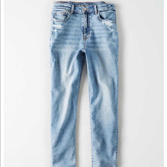 American Eagle Stretch Mom Jeans - highwaisted - Picture 2 of 4